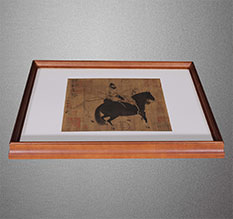 建阳书画装裱配框服务案例